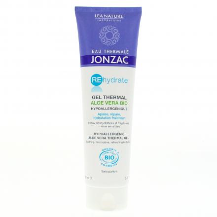 JONZAC Rehydrate Gel thermal aloe vera bio tube 150ml