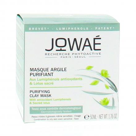 JOWAE Pureté- Masque argile purifiant pot 50 ml
