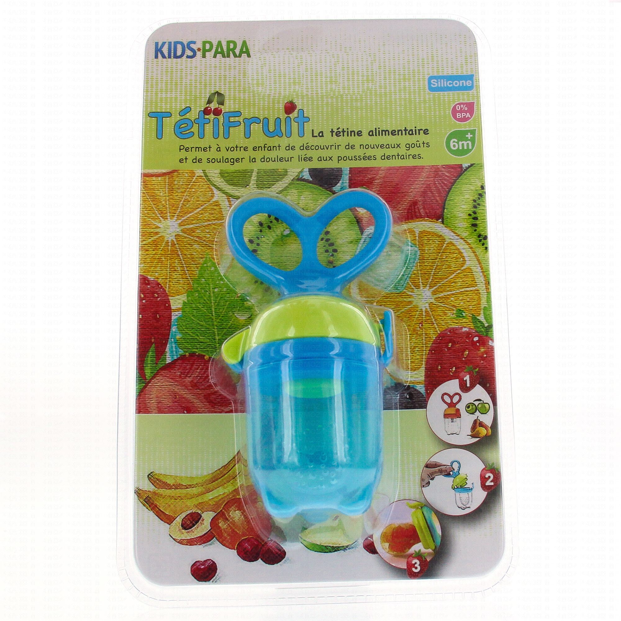 Teti Fruit Tetine Alimentaire Bleu (tetifruit)