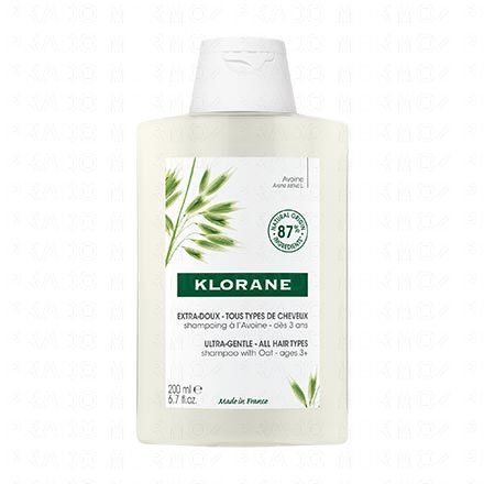 KLORANE Avoine - Shampooing extra doux flacon 200ml