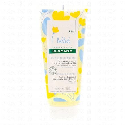 KLORANE Bébé Shampooing démêlant tube 200ml