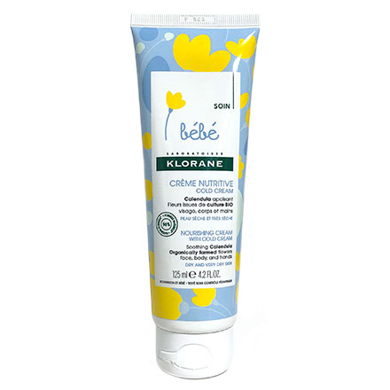 KLORANE Bébé nutrition crème au cold cream (tube 125ml)