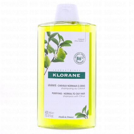 KLORANE Cédrat - Shampooing légèreté (flacon 400ml)