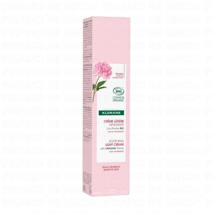 KLORANE Crème légère apaisante à la pivoine Bio 40ml