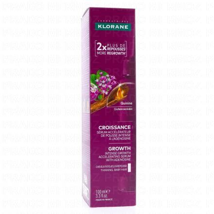 KLORANE Croissance - S&eacute;rum Quinine Acc&eacute;l&eacute;rateur de pousse &agrave; l'Ad&eacute;nosine 100ml