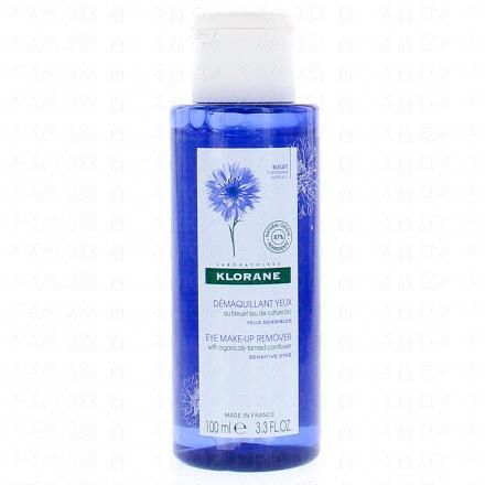 KLORANE Bleuet bio - Démaquillant yeux (flacon 100ml)