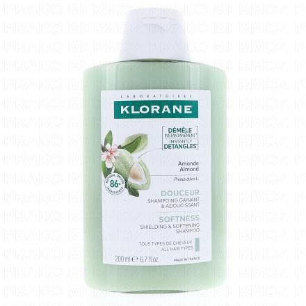 KLORANE Douceur - Shampooing Amande gainant et adoucissant (flacon 200ml)