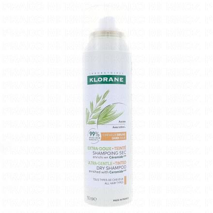 KLORANE Extra-doux - Shampoing sec teinté à l'Avoine enrichi en Céramide Like 150ml