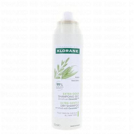 KLORANE Extra-doux - Shampooing sec à l'Avoine enrichi en Céramide Like 150 ml