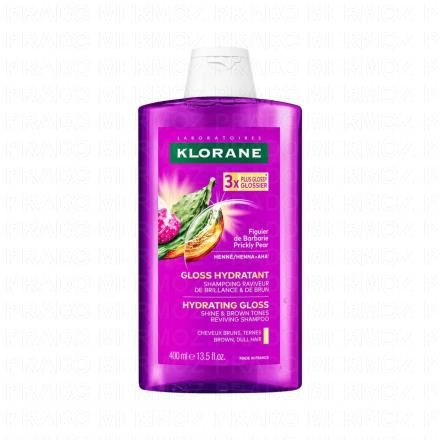 KLORANE Gloss Hydratant - Shampoing raviveur de brillance et de brun (400ml)