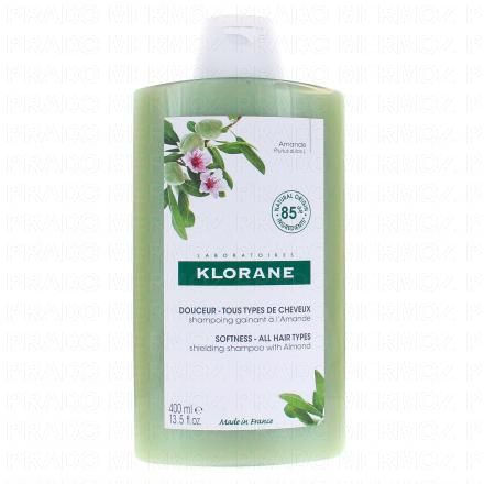 KLORANE Lait d'Amande - Shampooing douceur et tenue (flacon 400ml)