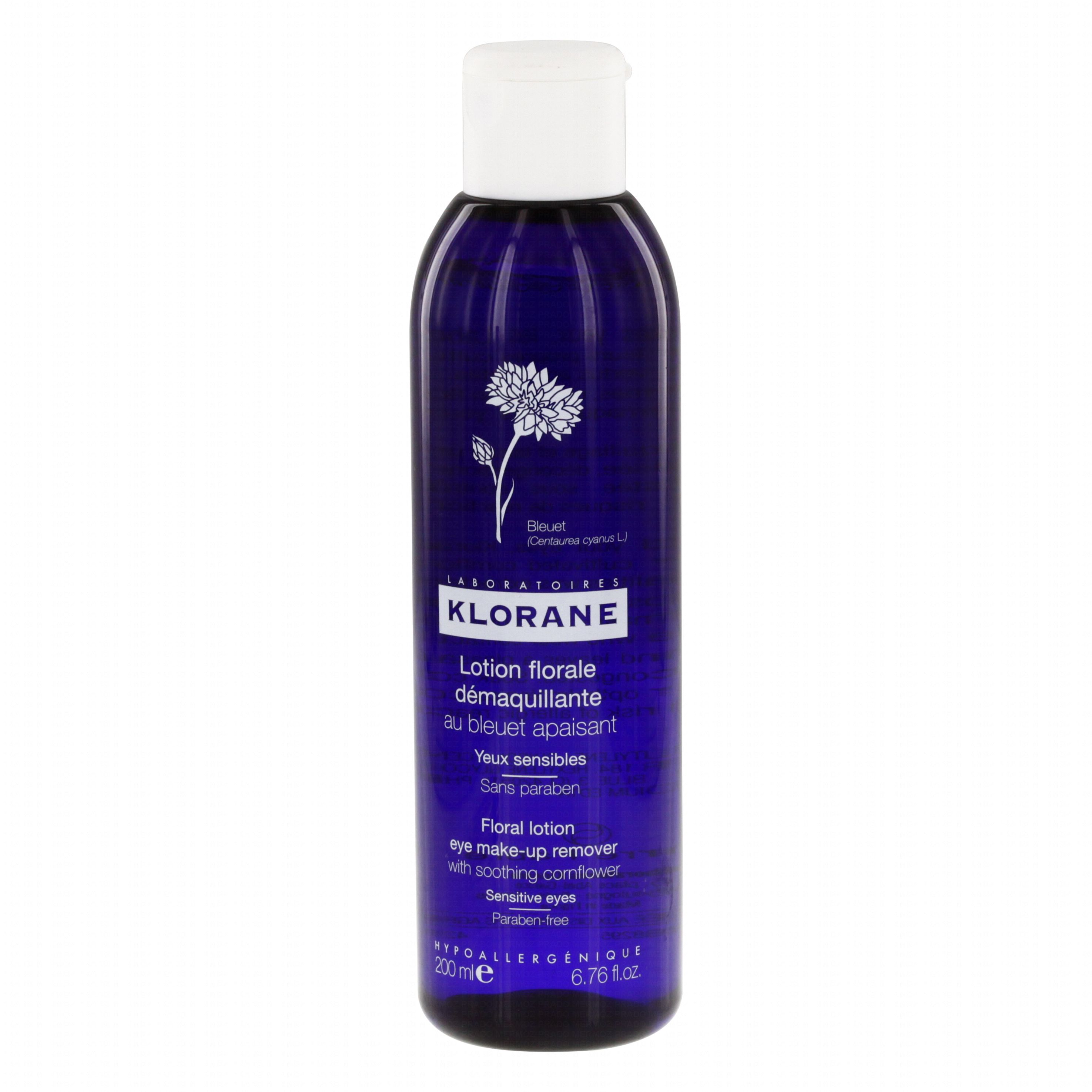 KLORANE Lotion Florale D maquillante Au Bleuet Apaisant Flacon 200ml 