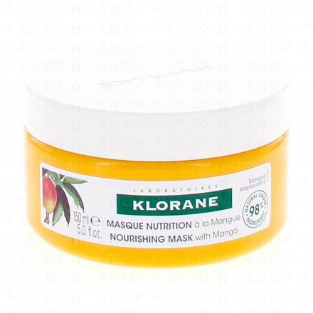 KLORANE Mangue - Masque nutrition pot 150ml