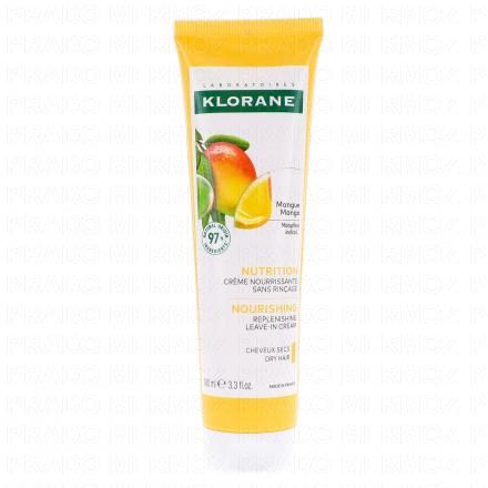 KLORANE Nutrition - Crème Nourrissante sans rinçage 100ml