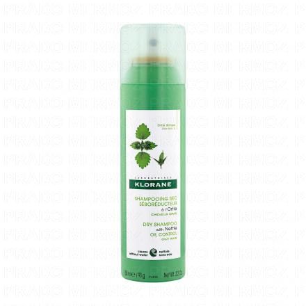 KLORANE Ortie bio - Shampooing sec séborégulateur spray (150ml)