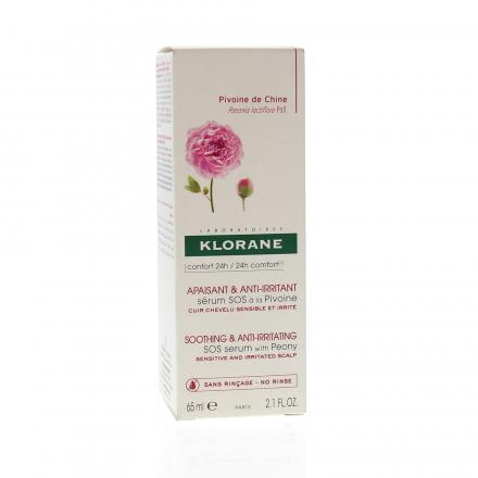 KLORANE Pivoine - Sérum SOS flacon 65ml