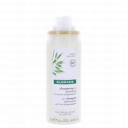 KLORANE Shampooing Sec Extra-Doux à l'avoine & Céramide (50ml)