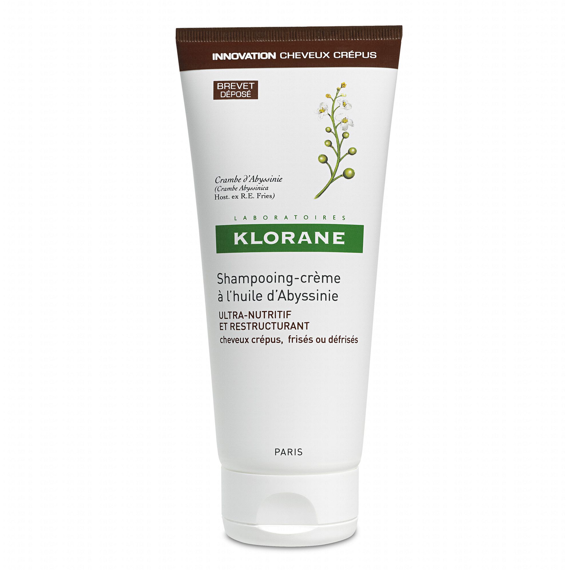 KLORANE Shampooing crème à l'huile d'Abyssinie tube 200ml KLORANE Shampooing crème à l'huile d'Abyssinie tube 200ml