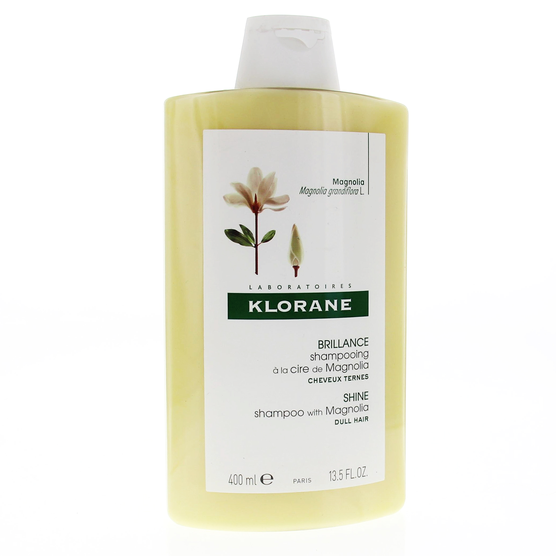 KLORANE Shampooing à la cire de Magnolia flacon 400ml Parapharmacie en ligne Prado Mermoz