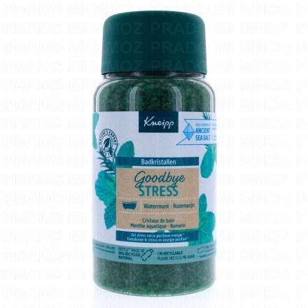 KNEIPP Goodbye stress - Cristaux de sel pour le bain menthe aquatique romarin (600gr)