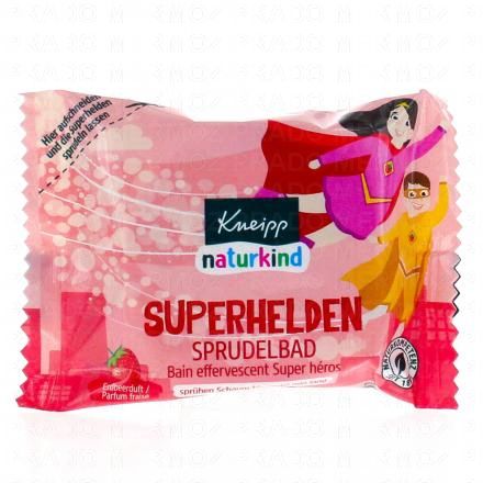 KNEIPP Nature Kids - Bain effervescent super héros saveur fraise 80g