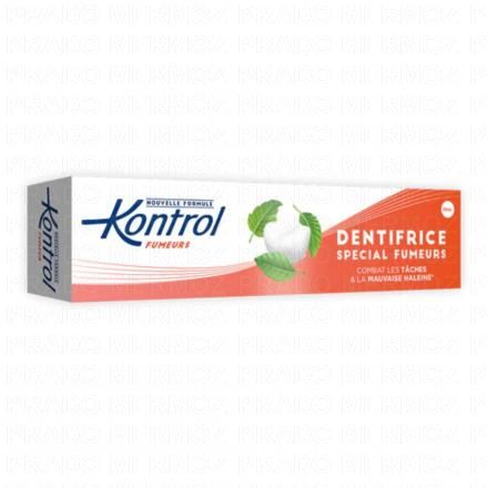 KONTROL Dentifrice Spécial Fumeurs 75ml