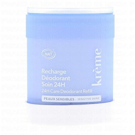 KREME Déodorant Soin 24h rechargeable 50g (recharge)
