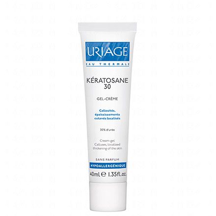 URIAGE Keratosane 30 gel crème callosités et épaississement cutanés localisés (tube 40ml)