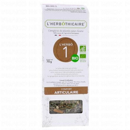 L'HERBOTHICAIRE Complexe de plantes pour tisane N°1 Articulation 70g