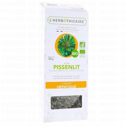 L'HERB&Ocirc;THICAIRE Feuille Pissenlit Bio Plante pour tisane (30g)
