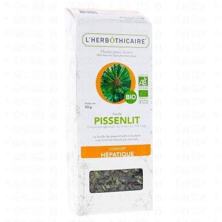 L'HERBÔTHICAIRE Feuille Pissenlit Bio Plante pour tisane (50g)