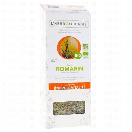 L'HERBÔTHICAIRE Feuille Romarin Bio Plante pour tisane 80g