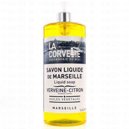 LA CORVETTE Savon liquide Verveine-Citron (1l)