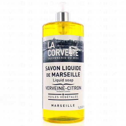 LA CORVETTE Savon liquide Verveine-Citron 1l