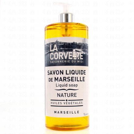 LA CORVETTE Savon liquide de Marseille nature (1l)