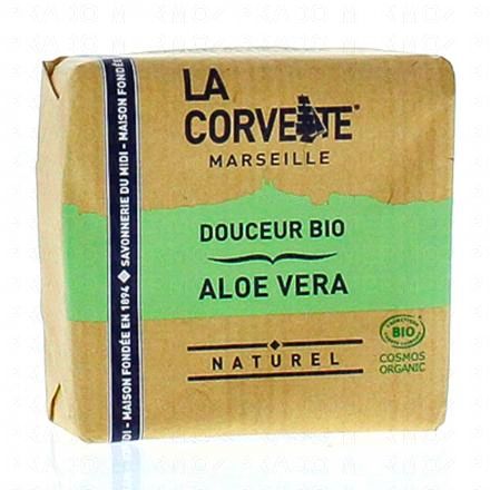 LA CORVETTE Savon pain douceur bio aloe vera 100g 3