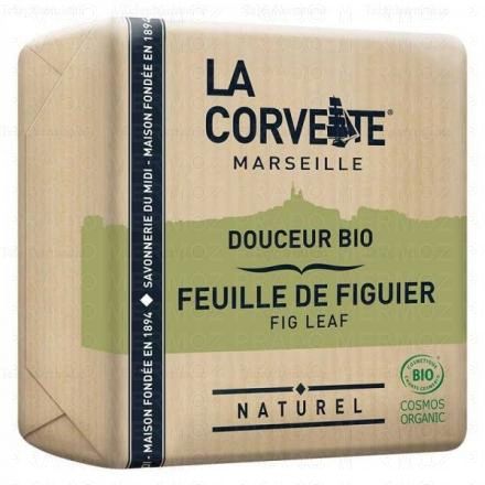 LA CORVETTE Savon pain douceur bio feuille de figuier 100g 3