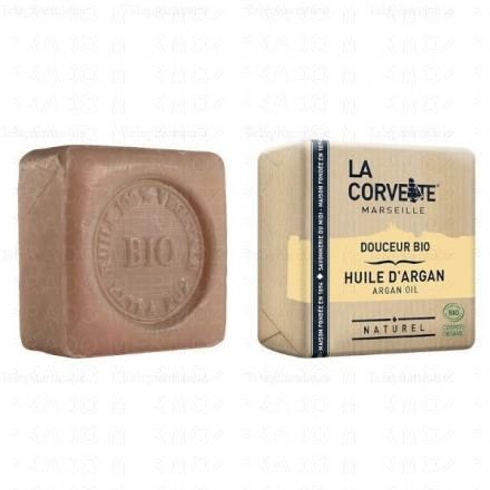 LA CORVETTE Savon pain douceur bio huile d'argan 100g