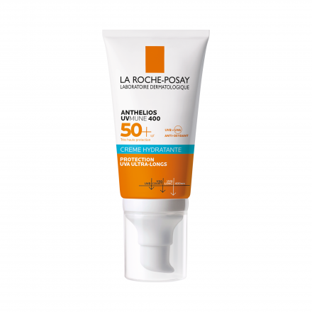 LA ROCHE POSAY Anthelios - Crème hydratante SPF 50 Flacon 50ml