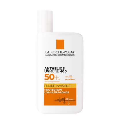 LA ROCHE POSAY Anthelios Crème solaire fluide Iinvisible SPF50+ avec parfum 50ml 5