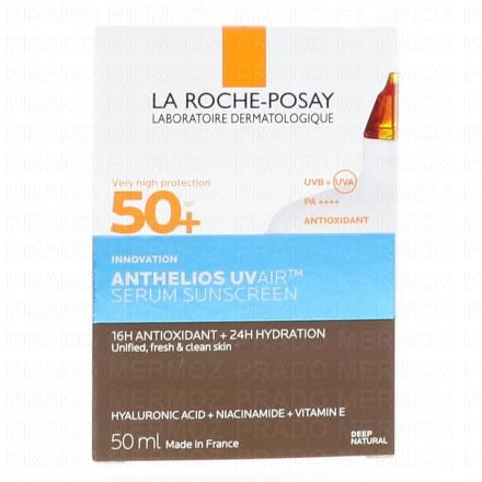 LA ROCHE POSAY Anthelios UVair S&eacute;rum Solaire Teint&eacute; SPF50+ teinte Deep 50ml