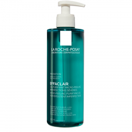 LA ROCHE POSAY Effaclar Gel purifiant micro-peeling Flacon 400ml