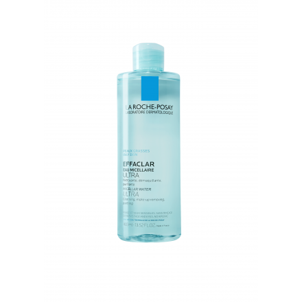 LA ROCHE-POSAY Effaclar eau micellaire ultra peaux grasses (flacon 400ml)