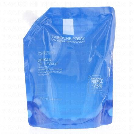LA ROCHE-POSAY Lipikar gel lavant eco recharge 400ml
