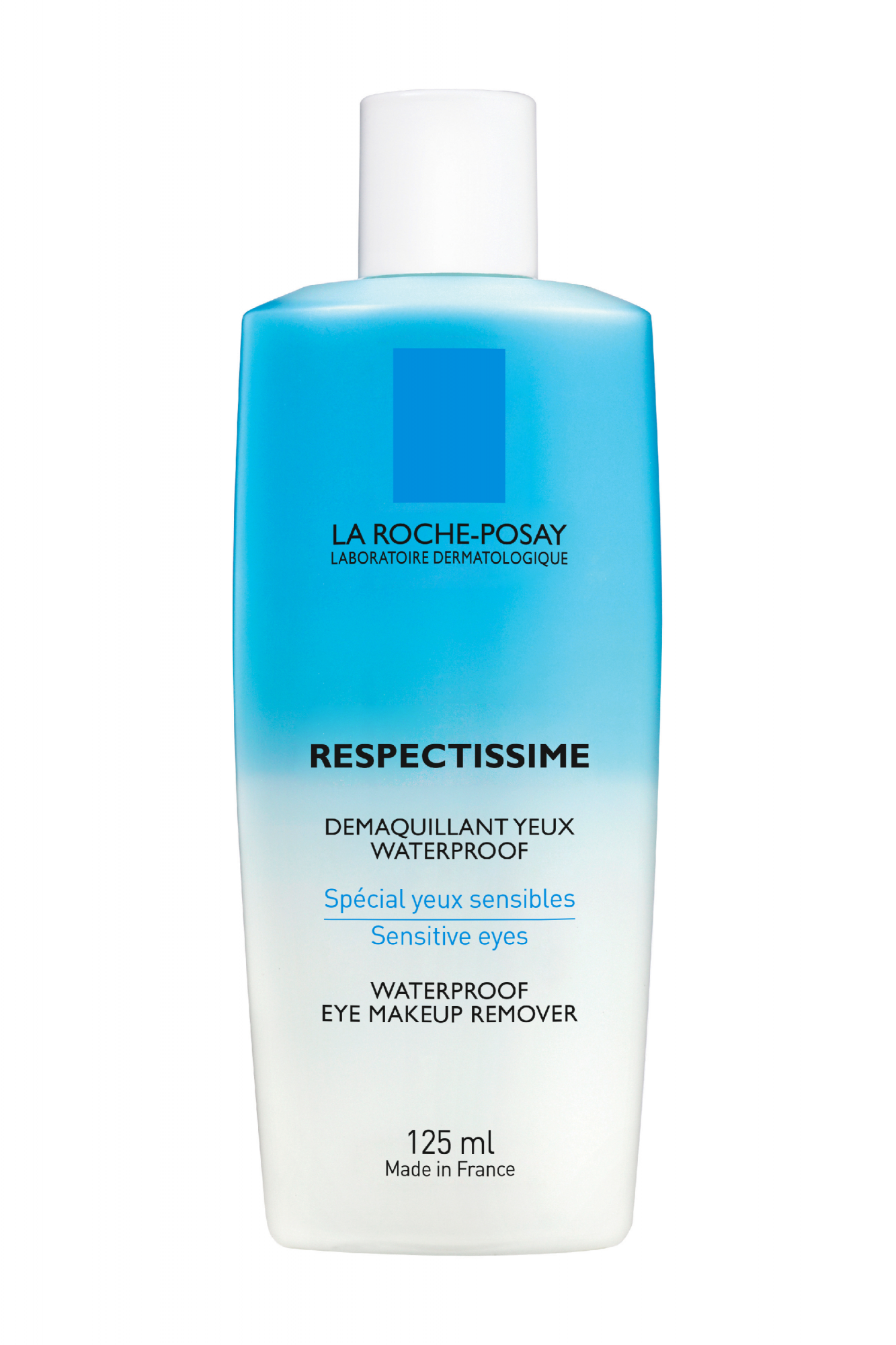 LA ROCHE-POSAY Respectissime démaquillant yeux waterproof flacon 125ml -  Parapharmacie Prado Mermoz