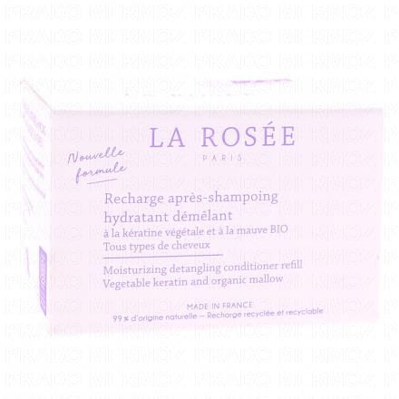 LA ROSEE Après-shampoing hydratant démêlant (recharge 200g)