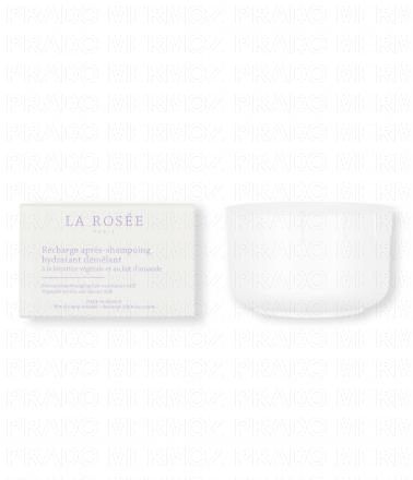 LA ROSÉE Après-shampoing hydratant démêlant à la kératine végétale et au lait d'amande (recharge 200ml)