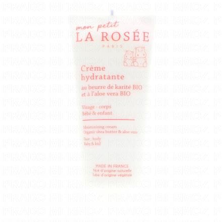 LA ROS&Eacute;E B&eacute;b&eacute; Cr&egrave;me hydratante au beurre de karit&eacute; BIO et &agrave; l'aloe vera BIO tube 200ml