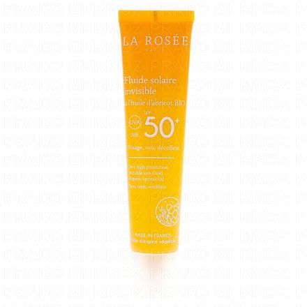 LA ROSEE Fluide Solaire Invisible à l'Huile d'Abricot Bio SPF50+ 40ml
