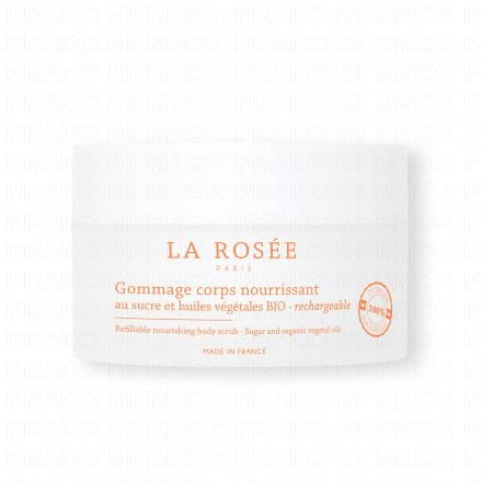 LA ROSÉE Gommage corps nourrissant au sucre et aux huiles végétales BIO (pot 200ml)